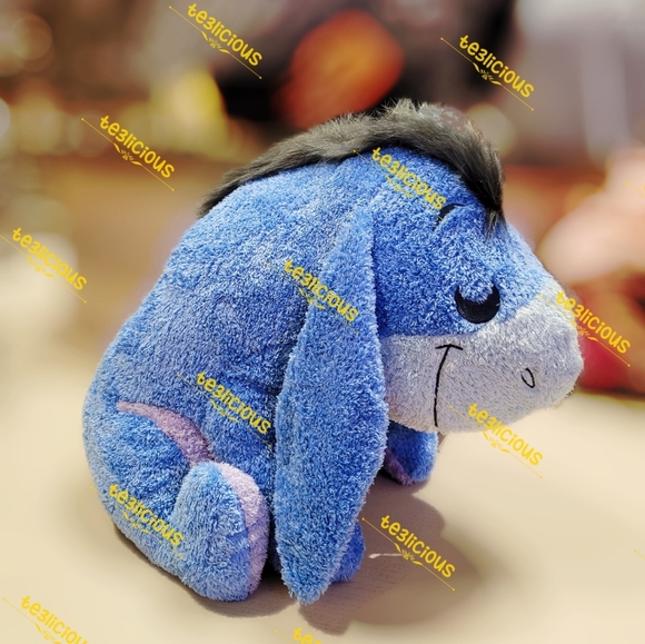 DISNEY PARKS EEYORE EMOTIONAL WEIGHTED PLUSH - Picture 3 of 6